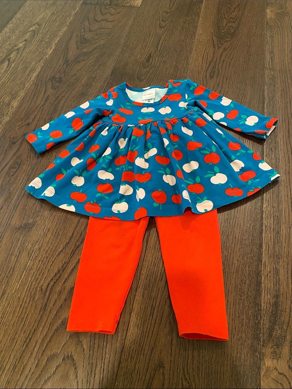 HA Play Set - Apple dress and red leggings - Sz 6-12